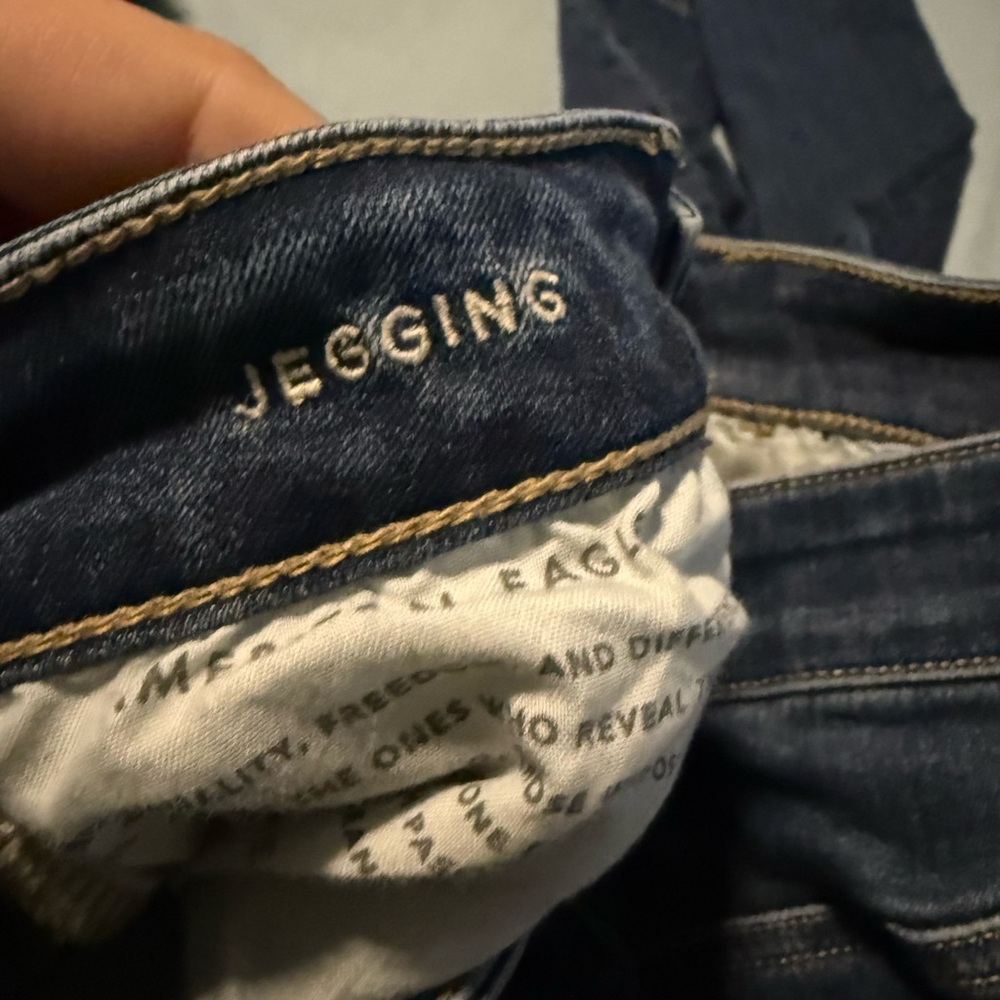 American Eagle Outfitters Blue Boot Cut Jeans